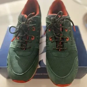 ASICS GEL LYTE III OUTDOOR PACK GREEN/ORANGE MENS SIZE 11 ASICS Gel-Lyte III  main image 4